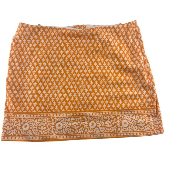 J. Crew Dresses & Skirts - J. Crew Stretch Skirt Women's size 10 Orange with Pockets